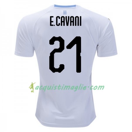 Divisa di Calcio Uruguay E.Cavani 21 Trasferta Mondiali 2018